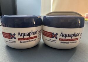 Aquaphor Healing Ointment 3.5 oz Jar (2 Pack) Skin Protectant NEW Sealed